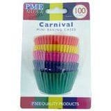 PME Mini Baking Cases: Carnival (pack of 100)