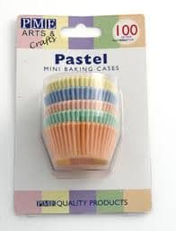 PME Mini Baking Cases: Pastel (pack of 100)