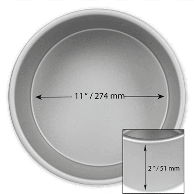 PME Round Cake Tin: 11