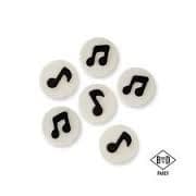 PME Sugar Decorations: Musical Notes (pack of 6)