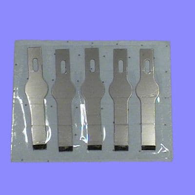 PME7R Spare Ribbon Insertion Blades for Craft Knife, 5 pack