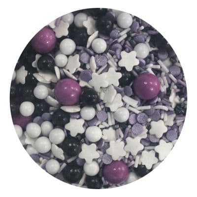 Purple Cupcakes Edible Mix 90g: Galaxy