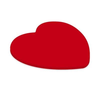 Red heart Masonite Board: 10