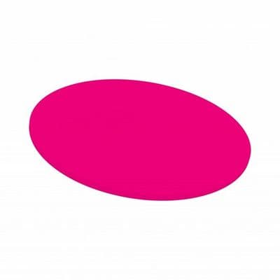 Round Masonite Board 5mm: Matt Hot Pink 8