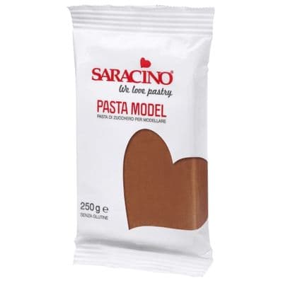 Saracino Modelling Paste 250g: Brown