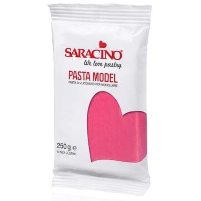 Saracino Modelling Paste 250g: Fuchsia