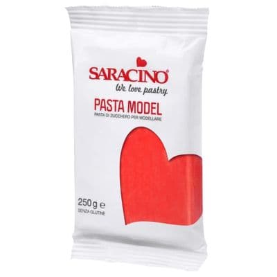 Saracino Modelling Paste 250g: Red