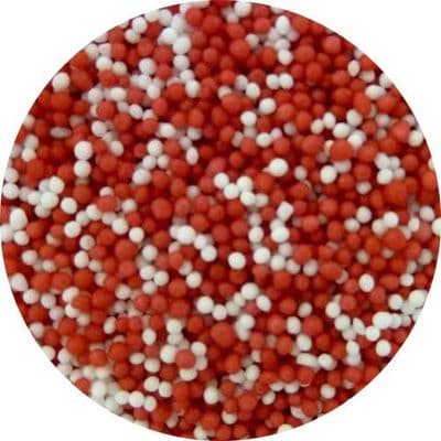 Scrumptious Hundreds & Thousands 90g: Red & White