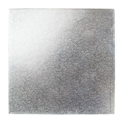 Square Hardboard 3mm thick: Silver 15