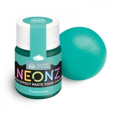 Squires Kitchen Neonz Paste Colour 20g:Turquoise