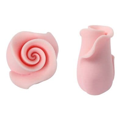 Sugar Soft Rosebud: Light Pink 13mm (pack of 2)