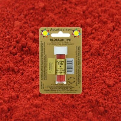 Sugarflair Blossom Tint: Poppy Red B.B. 12.2024