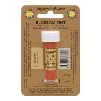 Sugarflair Blossom Tint: Poppy Red B.B. 12.2024