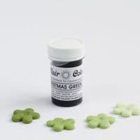 Sugarflair Paste Colour Christmas Green tartrazine free