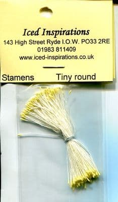 Tiny Round Yellow Stamens