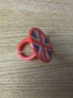 Union Jack Cupcake Rings