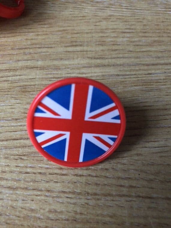 Union Jack Cupcake Rings