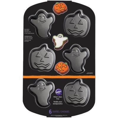 Wilton Ghost & Jack-O-Latern Mini Cake Pan