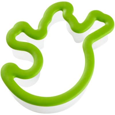 Wilton Grippy Cookie Cutter: Ghost (plastic cutting side)
