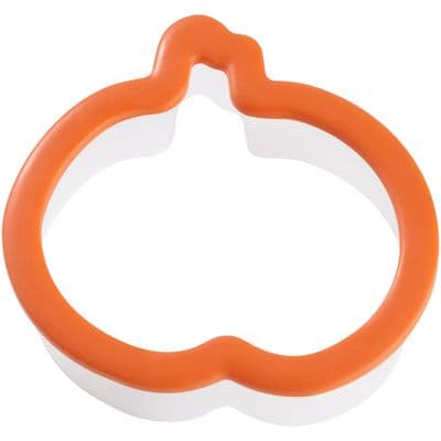 Wilton Grippy Cookie Cutter: Jack-O-Lantern (plastic cutting edge)