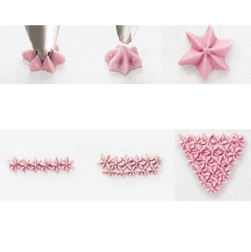 Wilton Piping Nozzle 16 Open Star Tip