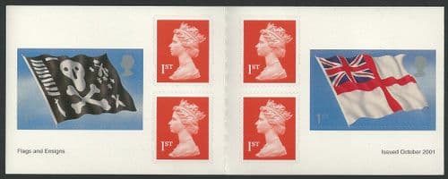 _PM4 2001 Flags and Ensigns (Self Adhesive Stamp Booklets)