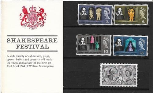 1964 Shakespeare Presentation Pack