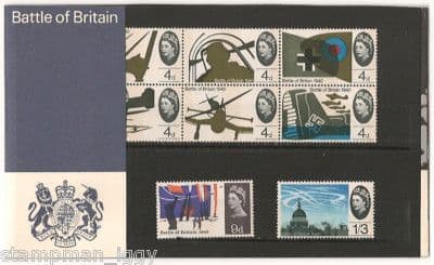 1965 Battle of Britain Stamp Presentation Pack