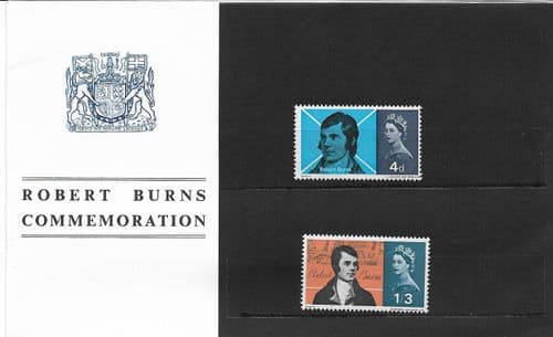 1966 Robert Burns Presentation Pack