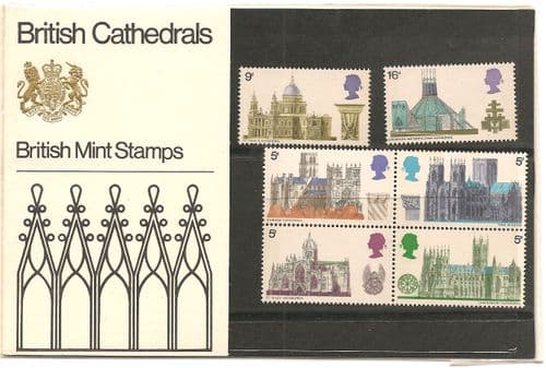 1969 Catherdrals Presentation Pack Number 10