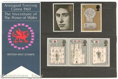 1969 Investiture Stamp Presentation Pack Number 11