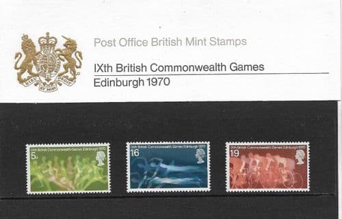 1970 Commonwealth Games Presentation Pack Number 19