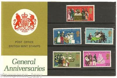 1970 General Anniversaries Presentation Pack Number 16