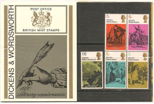 1970 Literary Presentation Pack Number 17