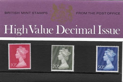 1970 Pack 18 (Small Definitive Presentation Packs)