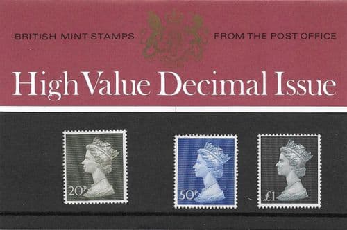 1971 Pack 38  (Small Definitive Presentation Packs)