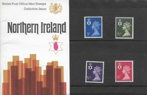 1974 Pack 61  Northern Ireland (Small Definitive Presentation Packs)