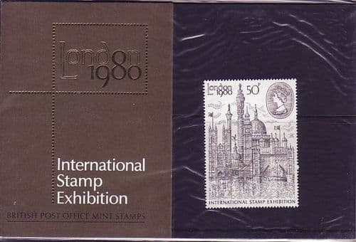 1980 50p London Presentation Pack Number 117