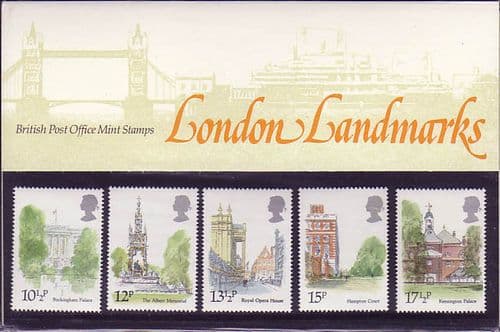 1980 London Landmarks Presentation Pack Number 118