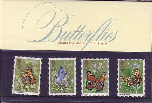 1981 Butterflies Presentation Pack Number 126
