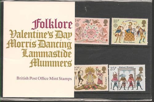 1981 Folklore Presentation Pack Number 124