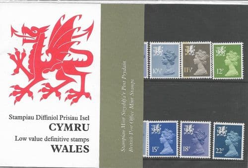 1981 Pack 129c Wales  (Small Definitive Presentation Packs)