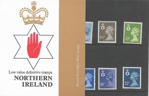 1981 Pack 129d Northern Ireland  (Small Definitive Presentation Packs)