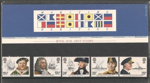 1982 Maritime Presentation Pack Number 136