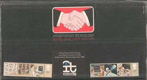 1982 Tecnology Presentation Pack Number 138