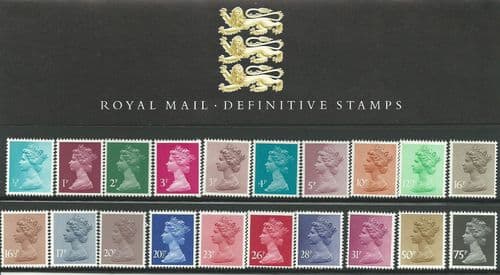 1983 Pack 1 Machin (Definitive Stamp Presentation Packs)