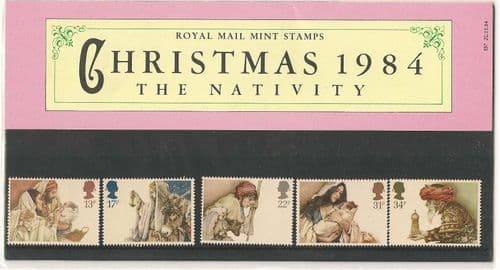 1984 Christmas Presentation Pack Number 157