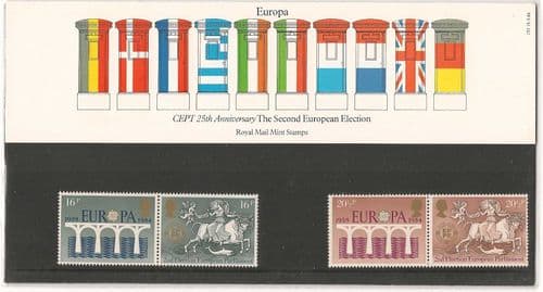 1984 Europa Presentation Pack Number 153