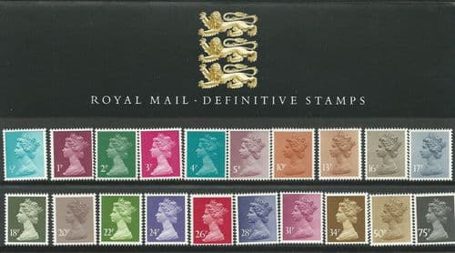 1984 Pack 5 Machin (Definitive Stamp Presentation Packs)