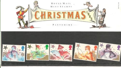 1985 Christmas Presentation Pack Number 166